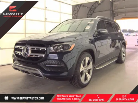 Gray 2020 Mercedes-Benz GLS 450 for sale in Highland Park, IL