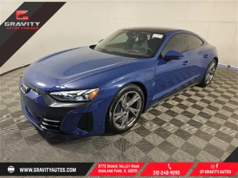 Blue 2023 Audi e-tron GT Prestige for sale in Highland Park, IL