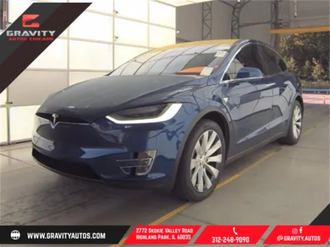 Blue 2020 Tesla Model X Performance for sale in Highland Park, IL