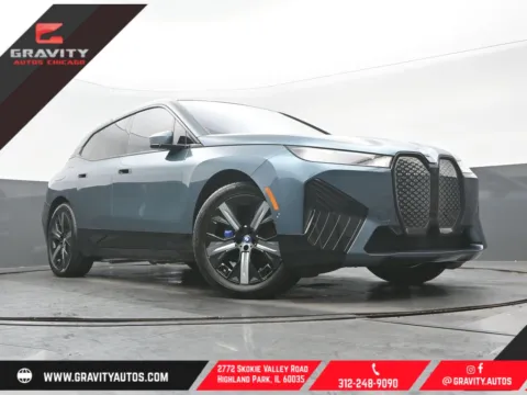 Gray 2022 BMW iX xDrive50 for sale in Highland Park, IL