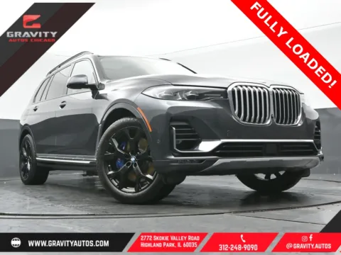 Gray 2022 BMW X7 xDrive40i for sale in Highland Park, IL