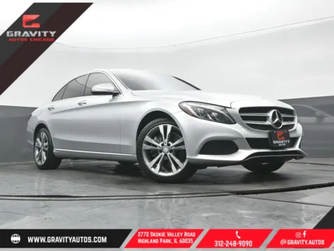 Silver 2015 Mercedes-Benz C-Class C 300 for sale in Highland Park, IL