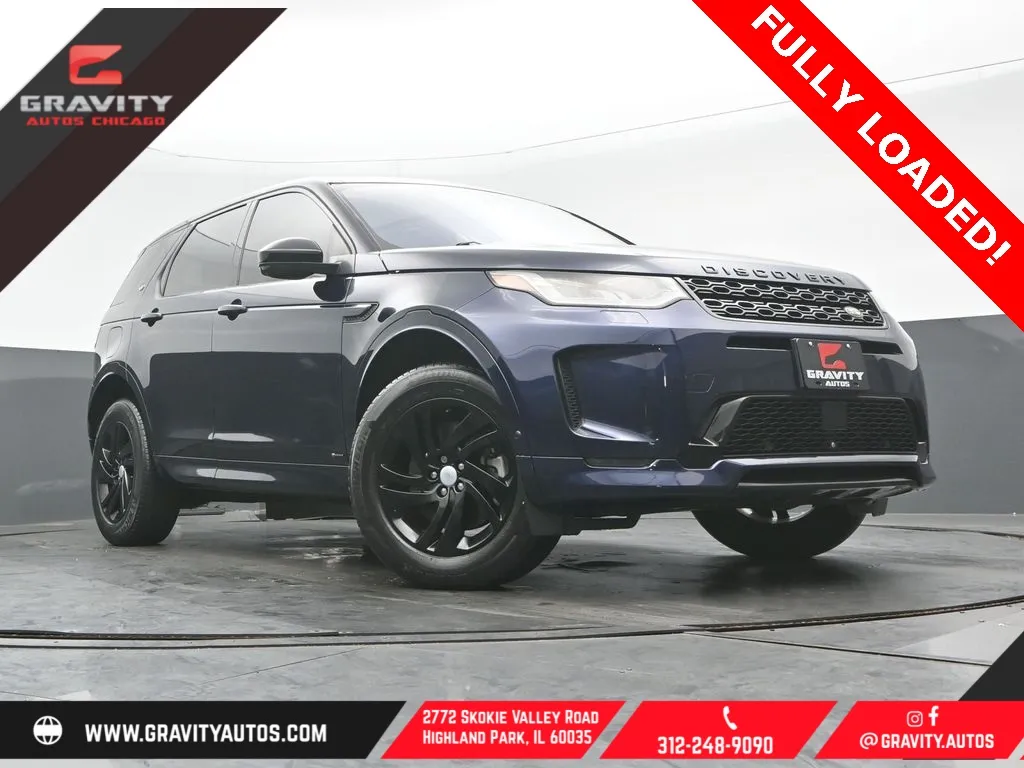 Blue 2021 Land Rover Discovery Sport S R-Dynamic for sale in Highland Park, IL