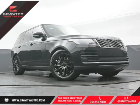Black 2019 Land Rover Range Rover 3.0L V6 Supercharged HSE for sale in Highland Park, IL