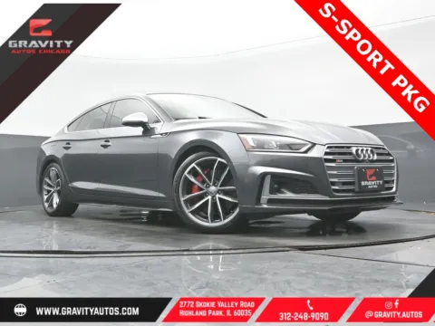 Gray 2018 Audi S5 3.0T Prestige for sale in Highland Park, IL