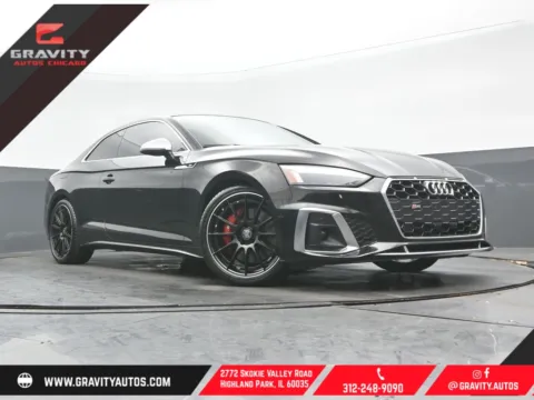 Black 2020 Audi S5 3.0T Premium Plus for sale in Highland Park, IL