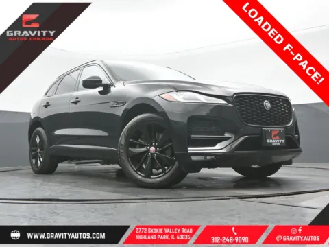 Black 2023 Jaguar F-PACE P250 S for sale in Highland Park, IL