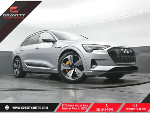 Silver 2022 Audi e-tron Premium Plus for sale in Highland Park, IL