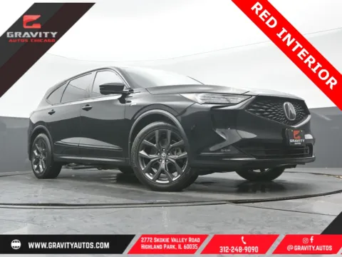 Black 2022 Acura MDX A-Spec for sale in Highland Park, IL