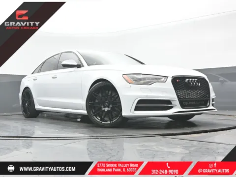 White 2014 Audi S6 4.0T Prestige for sale in Highland Park, IL