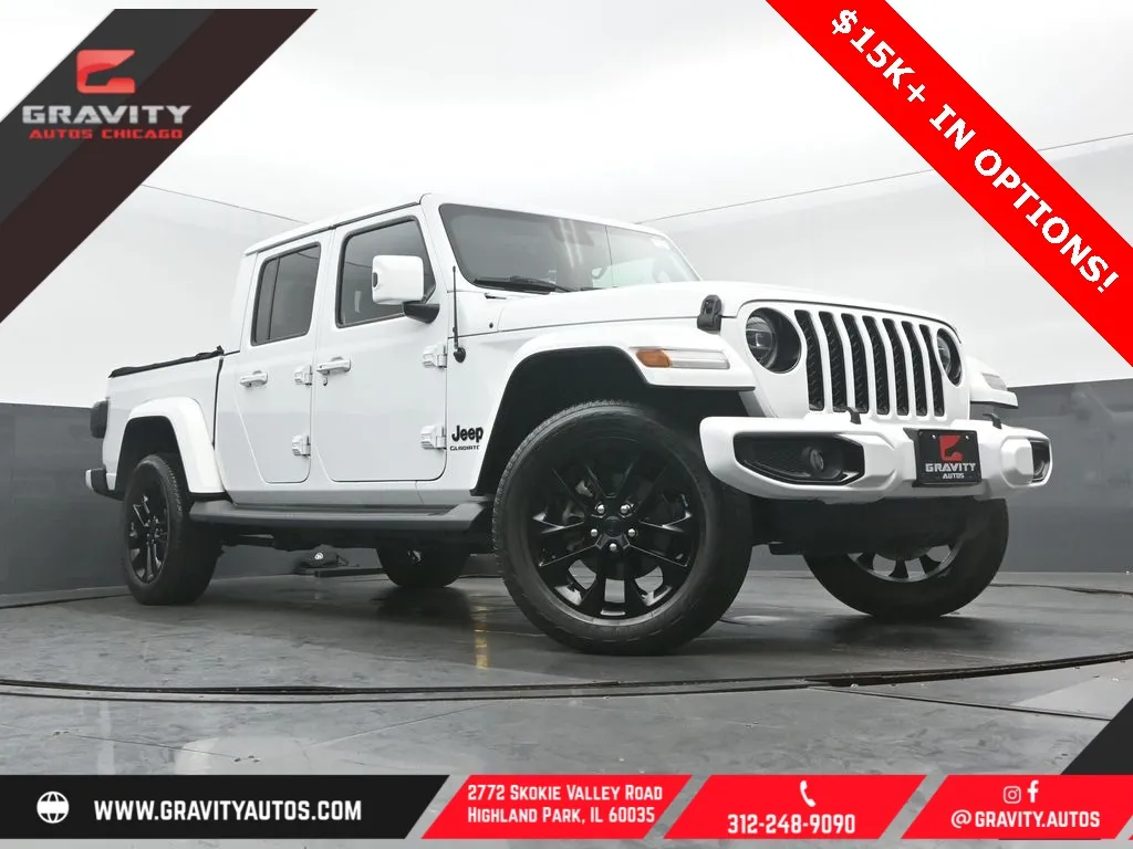 White 2021 Jeep Gladiator High Altitude for sale in Highland Park, IL