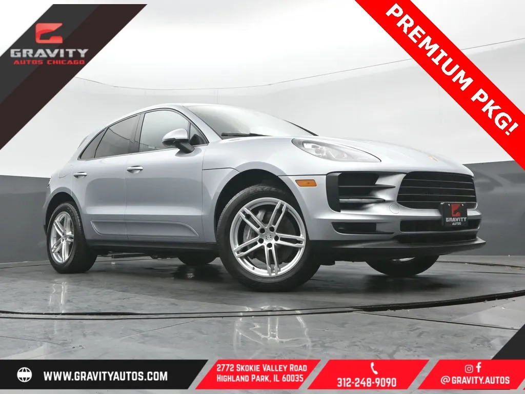 Silver 2021 Porsche Macan for sale in Highland Park, IL