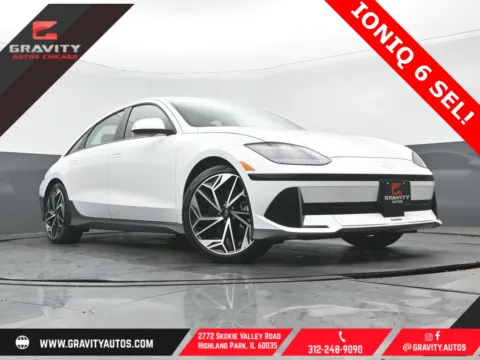 White 2023 Hyundai IONIQ 6 SEL for sale in Highland Park, IL