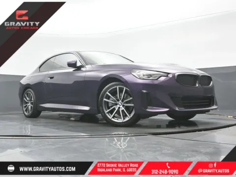 Purple 2023 BMW 2 Series 230i xDrive for sale in Highland Park, IL