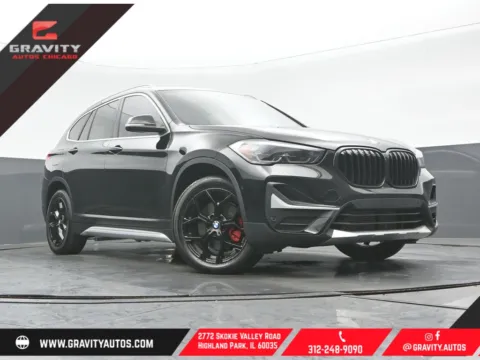 Black 2021 BMW X1 xDrive28i for sale in Highland Park, IL