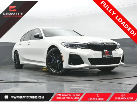 White 2021 BMW 3 Series M340i xDrive for sale in Highland Park, IL