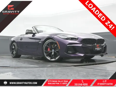 Purple 2024 BMW Z4 sDrive M40i for sale in Highland Park, IL