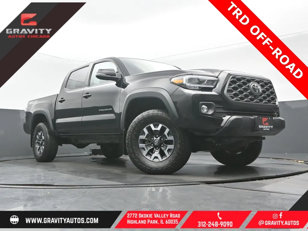 Black 2023 Toyota Tacoma TRD Off-Road for sale in Highland Park, IL