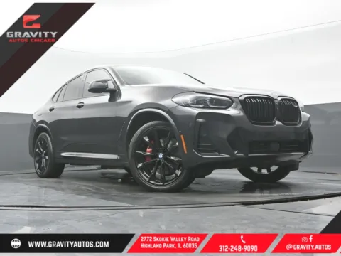 Gray 2022 BMW X4 M40i for sale in Highland Park, IL