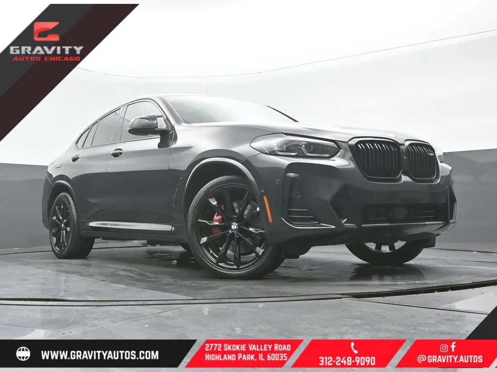 Gray 2022 BMW X4 M40i for sale in Highland Park, IL