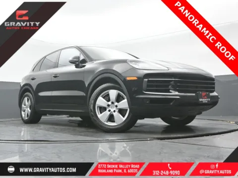 Black 2021 Porsche Cayenne for sale in Highland Park, IL