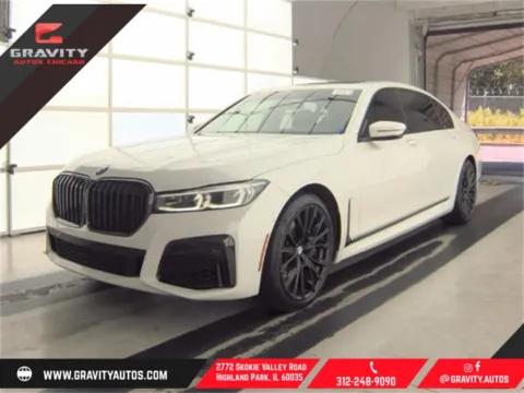 White 2021 BMW 7 Series 750i xDrive for sale in Highland Park, IL