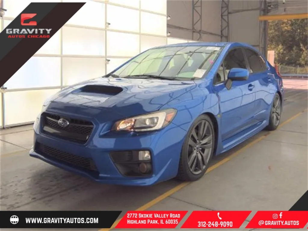 Blue 2017 Subaru WRX Limited for sale in Highland Park, IL
