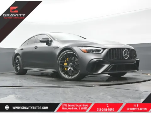Gray 2023 Mercedes-Benz AMG GT 63 S for sale in Highland Park, IL