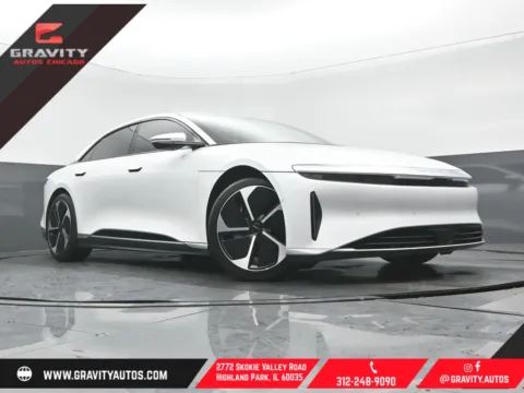 White 2023 Lucid Air Pure for sale in Highland Park, IL