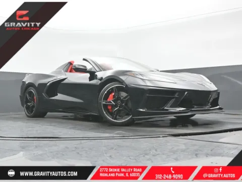 Black 2023 Chevrolet Corvette Stingray for sale in Highland Park, IL