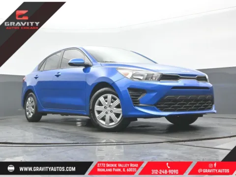 Blue 2023 Kia Rio S for sale in Highland Park, IL