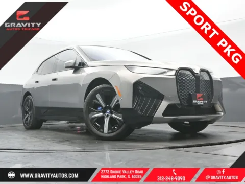 Gray 2023 BMW iX xDrive50 for sale in Highland Park, IL