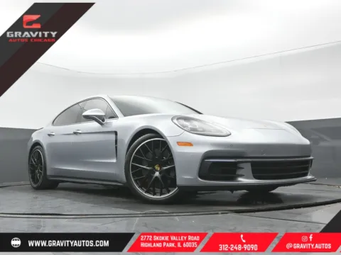 Silver 2018 Porsche Panamera 4S for sale in Highland Park, IL