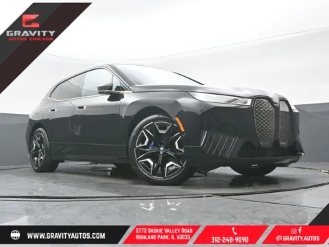 Black 2023 BMW iX M60 for sale in Highland Park, IL