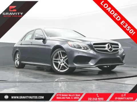 Gray 2016 Mercedes-Benz E-Class E 350 for sale in Highland Park, IL