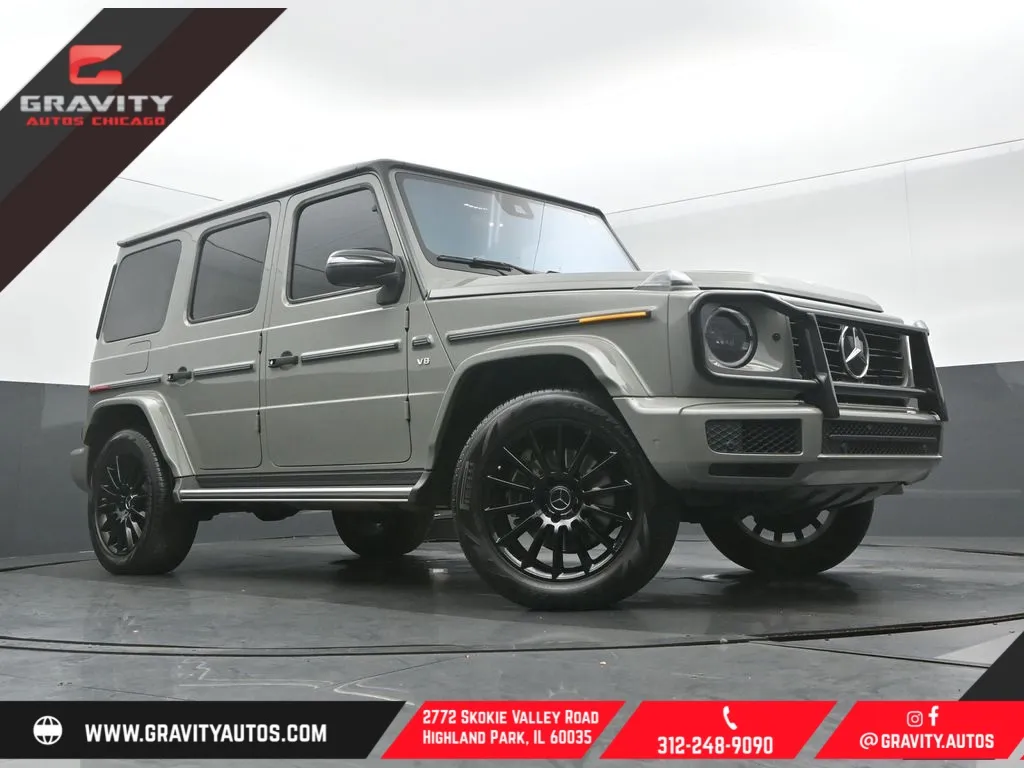 Gray 2022 Mercedes-Benz G-Class G 550 for sale in Highland Park, IL