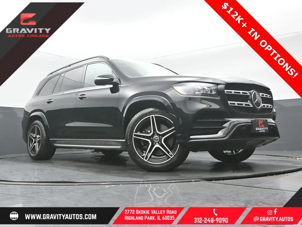 Black 2020 Mercedes-Benz GLS 580 for sale in Highland Park, IL
