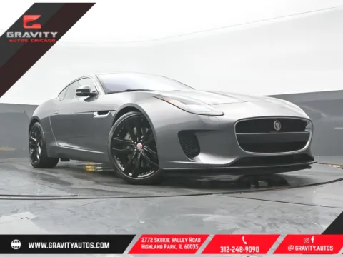 Gray 2019 Jaguar F-TYPE P300 for sale in Highland Park, IL