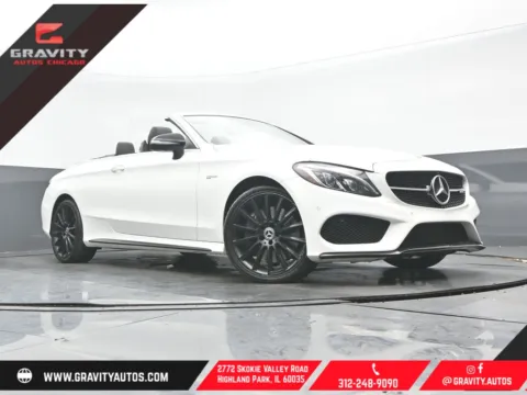 White 2018 Mercedes-Benz C-Class C 43 AMG for sale in Highland Park, IL