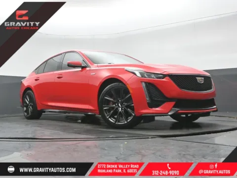 Red 2021 Cadillac CT5 V-Series for sale in Highland Park, IL