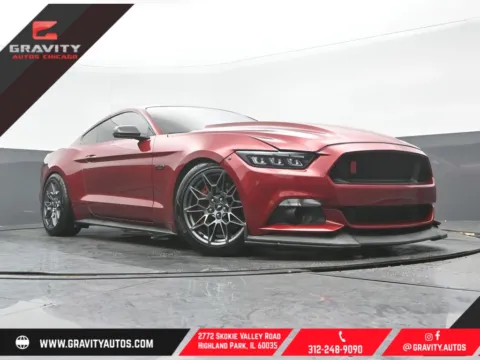 Red 2015 Ford Mustang GT Premium for sale in Highland Park, IL
