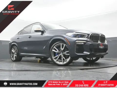 Gray 2021 BMW X6 M50i for sale in Highland Park, IL