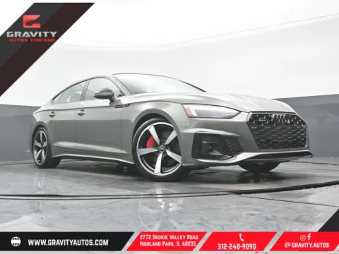 Gray 2023 Audi A5 Sportback 45 S line Premium Plus for sale in Highland Park, IL