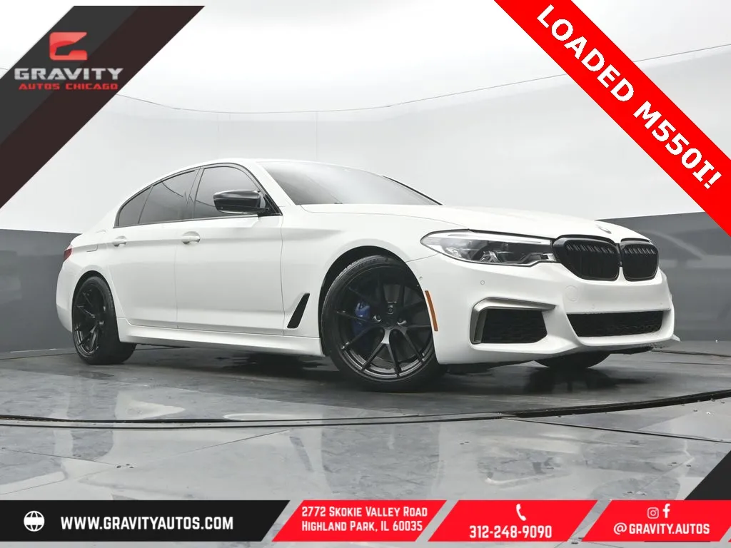 2020 BMW 5 Series M550i xDrive for sale in Highland Park, IL