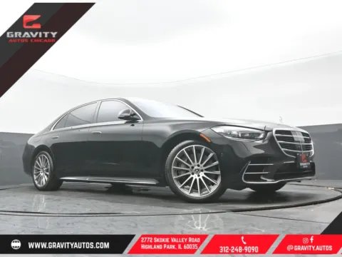 Black 2023 Mercedes-Benz S-Class S 580 for sale in Highland Park, IL