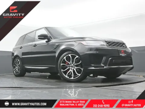Black 2019 Land Rover Range Rover Sport Supercharged for sale in Highland Park, IL