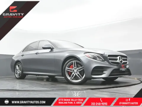 Gray 2017 Mercedes-Benz E-Class E 300 for sale in Highland Park, IL