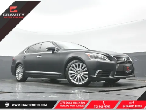 Black 2016 Lexus LS 460 for sale in Highland Park, IL