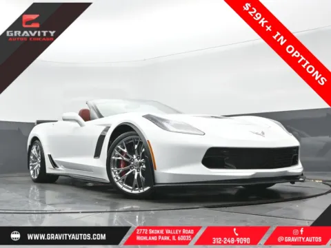 White 2016 Chevrolet Corvette Z06 for sale in Highland Park, IL