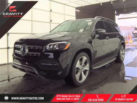 Black 2021 Mercedes-Benz GLS 450 for sale in Highland Park, IL